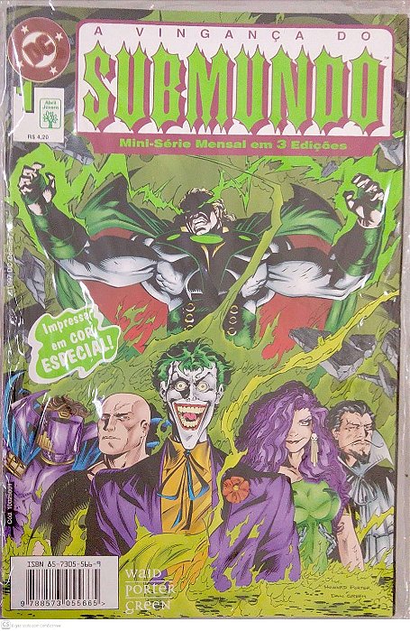 Gibi a Vingança do Submundo (3 Volumes) Autor Waid, Mark (1997) [usado]