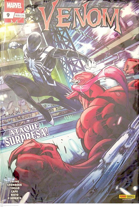 Gibi Venom #9 (4ª Série) Autor Ewing, Al (2026) [seminovo]