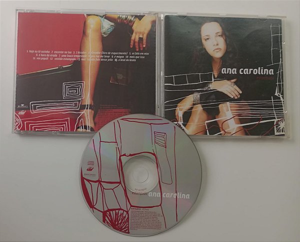 Cd Estampado Interprete Ana Carolina (2003) [usado]