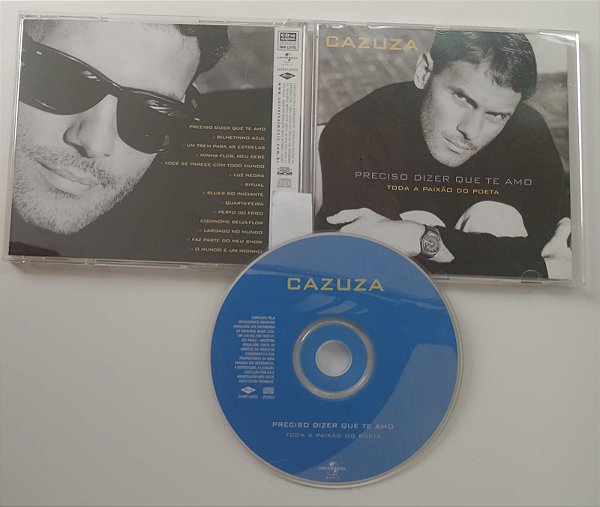 Cd Preciso Dizer que Te Amo Interprete Cazuza (2001) [usado]