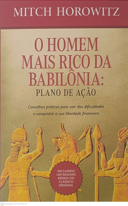 Livro o Homem Mais Rico da Babilônia: Plano de Ação Autor Horowitz, Mitch (2021) [usado]