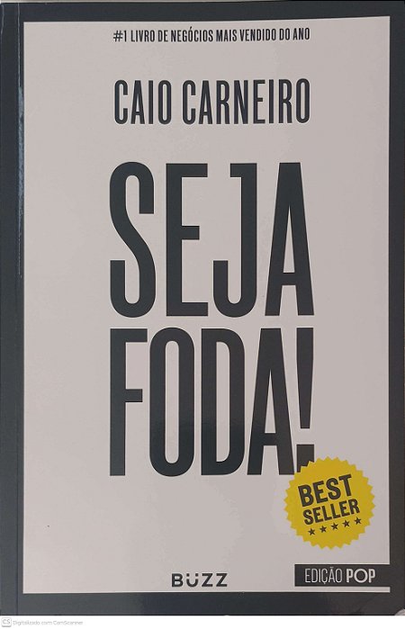 Livro Seja Foda Autor Carneiro, Caio (2020) [usado]