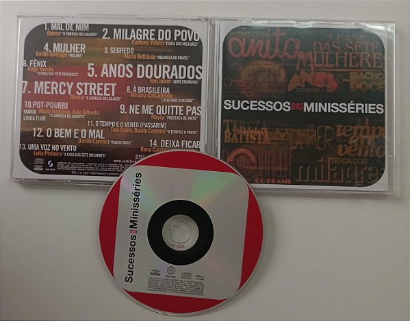 Cd Sucessos das Minisséries Interprete Vários Artistas (2003) [usado]