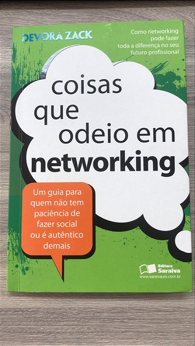 Livro Coisas que Odeio em Networking Autor Zack, Devora (2011) [usado]