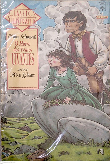Gibi o Morro dos Ventos Uivantes [classic Illustrated #8] Autor Brontë, Emily (1991) [usado]