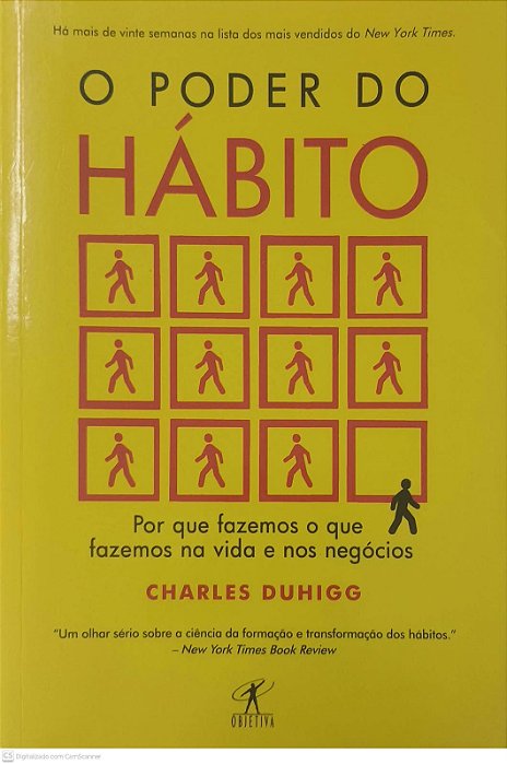 Livro o Poder do Hábito Autor Duhigg, Charles (2019) [usado]