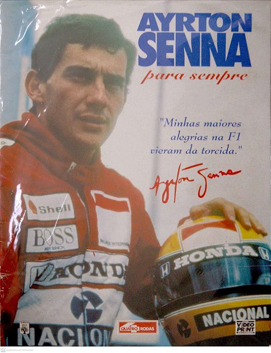 Revista [livreto] Ayrton Senna para Sempre Autor (1994) [usado]