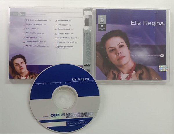 Cd Warner 25 Anos Interprete Elis Regina (2002) [seminovo]