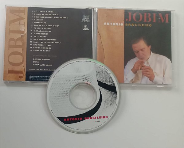 Cd Antonio Brasileiro Interprete Tom Jobim (1994) [usado]