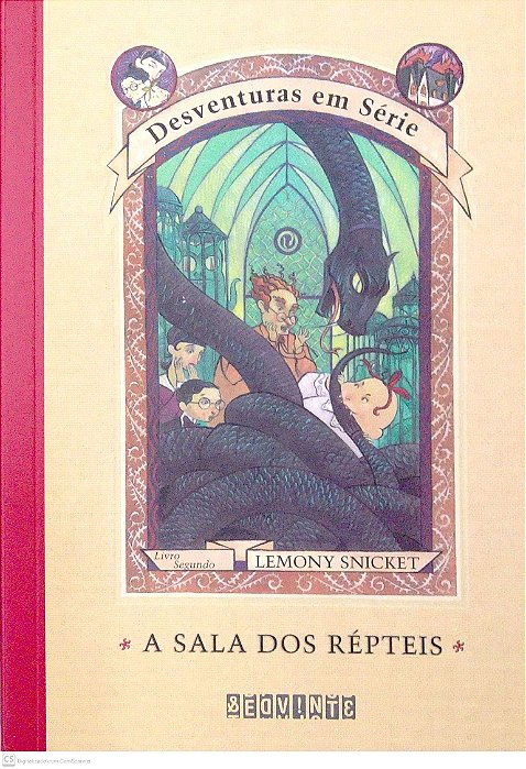Livro a Sala dos Répteis [desventuras em Série; 2] Autor Snicket, Lemony (2001) [seminovo]