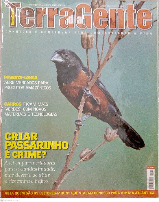 Revista Terra da Gente #8 Autor (2008) [usado]