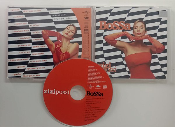 Cd Bossa Interprete Zizi Possi (2001) [seminovo]