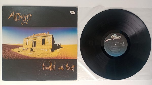 Disco de Vinil Diesel And Dust Interprete Midnight Oil (1987) [usado]