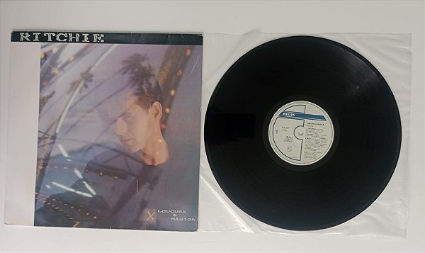 Disco de Vinil Loucura e Mágica Interprete Ritchie (1987) [usado]