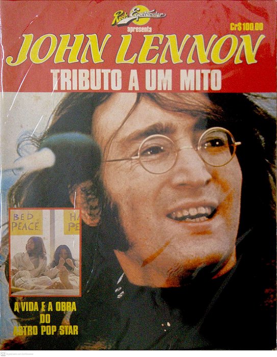 Revista Rock Espetacular - John Lennon Autor (1980) [usado]