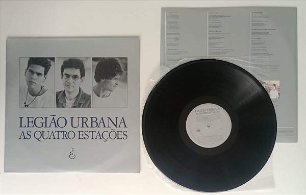 Disco de Vinil as Quatro Estações Interprete Legião Urbana (1989) [usado]
