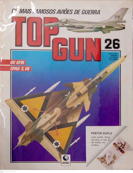 Revista Top Gun #26 - os Mais Famosos Aviões de Guerra Autor (1991) [usado]