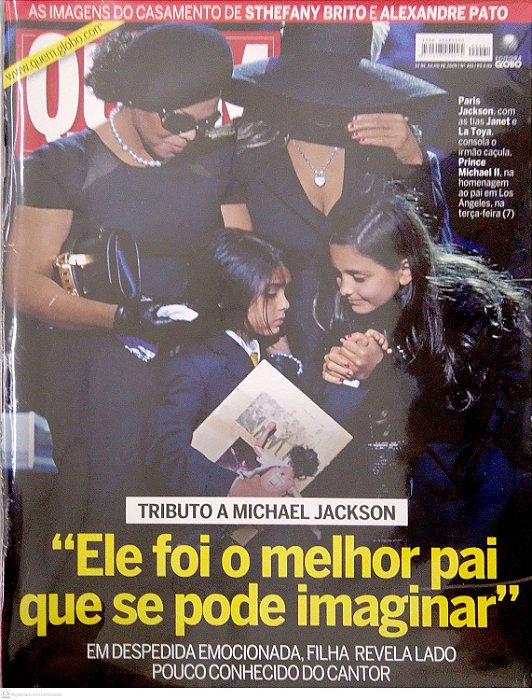 Revista Quem #481 - Tributo a Michael Jackson Autor (2009) [usado]