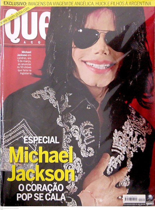 Revista Quem - #480 - Especial Michael Jackson Autor (2009) [usado]