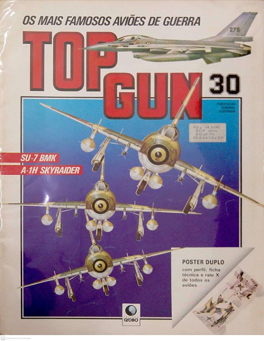 Revista Top Gun #30 - os Mais Famosos Aviões de Guerra Autor (1991) [usado]
