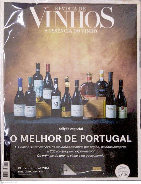 Revista Revista de Vinhos #167 - o Melhor de Portugal - Edição Especial Autor (2018) [usado]