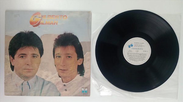 Disco de Vinil Álbum de 1990 Interprete Gilberto e Gilmar (1990) [usado]