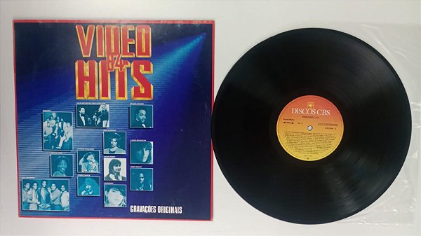 Disco de Vinil Video Hits 84 Interprete Vários Artistas (1984) [usado]