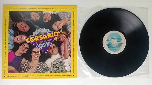 Disco de Vinil Vamp - Rádio Corsário Interprete Vários Artistas (1991) [usado]