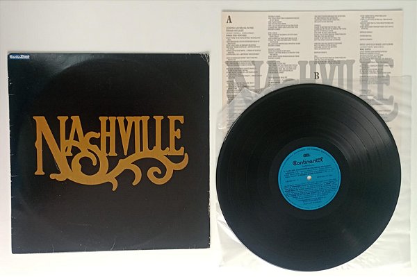 Disco de Vinil Nashville (coletânea) Interprete Vários Artistas Country (1989) [usado]
