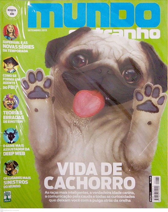 Revista Mundo Estranho #171 - Vida de Cachorro Autor (2015) [usado]