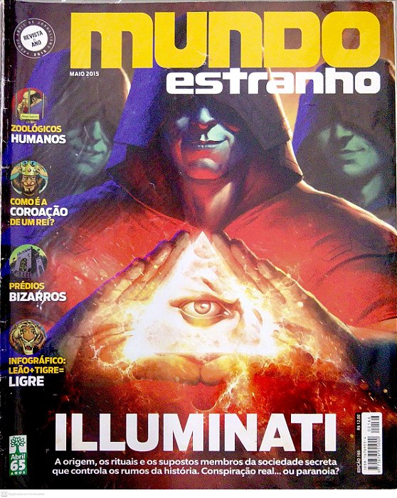 Revista Mundo Estranho #166 - Illuminati Autor (2015) [usado]