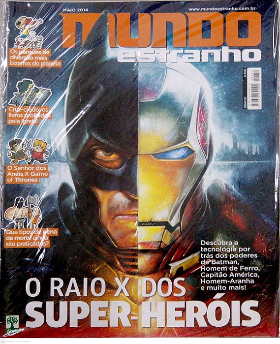 Revista Mundo Estranho #152 - o Raio X dos Super-heróis Autor (2014) [usado]