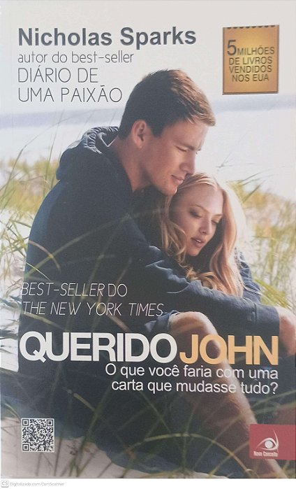 Livro Querido John Autor Sparks, Nicholas (2011) [usado]