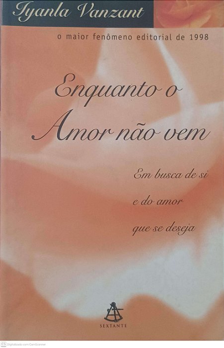 Livro Enquanto o Amor Não Vem: em Busca de Si Autor Vanzant, Iyanla (1999) [usado]