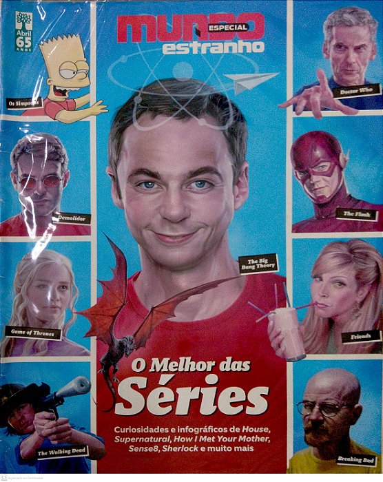 Revista Mundo Estranho Especial #170-a - o Melhor das Séries Autor (2015) [usado]