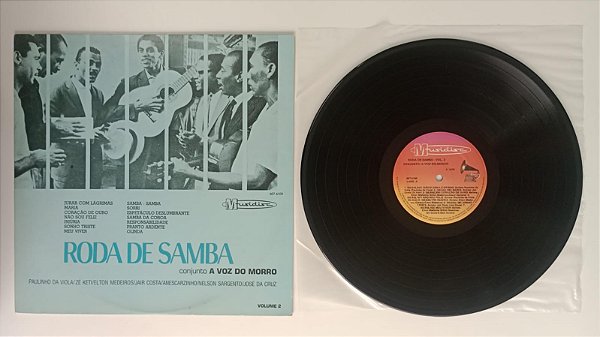 Disco de Vinil Roda de Samba 2 Interprete Conjunto a Voz do Morro (1979) [usado]
