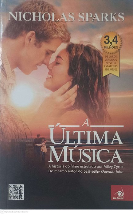 Livro a Ultima Musica Autor Sparks, Nicholas (2011) [usado]
