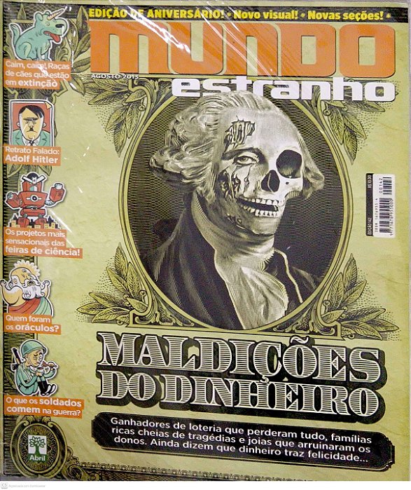 Revista Mundo Estranho #142 - Maldições do Dinheiro Autor (2013) [usado]