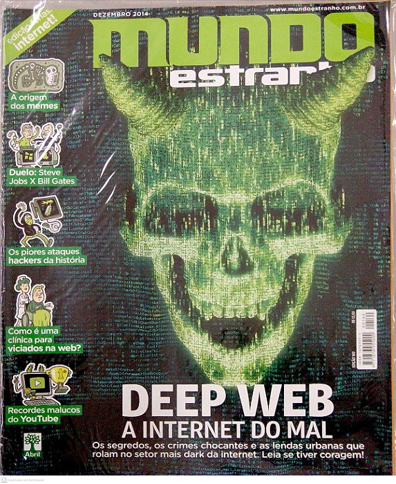 Revista Mundo Estranho #160 - Deep Web a Internet do Mal Autor (2014) [usado]
