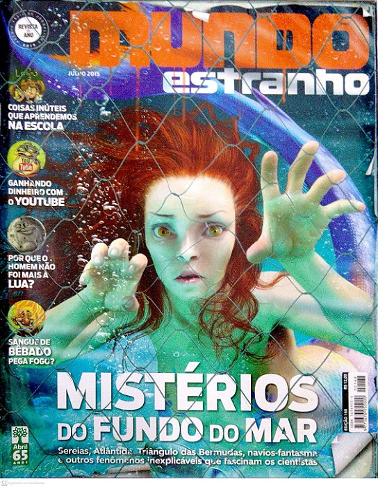 Revista Mundo Estranho #168 - Mistérios do Fundo do Mar Autor (2015) [usado]