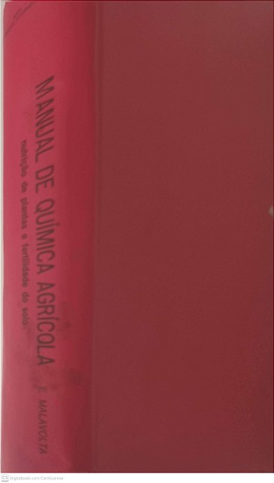 Livro Manual de Quimica Agricula Autor Malavolta, E. (1976) [usado]