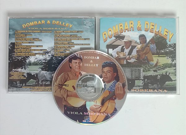 Cd Viola Soberana Interprete Dombar e Delley [usado]