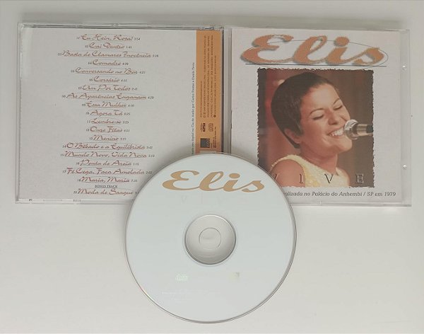 Cd Vive (ao Vivo) Interprete Elis Regina (1998) [usado]