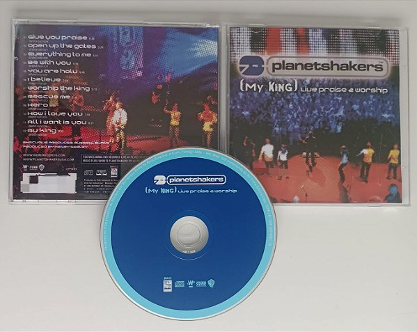 Cd My King / Live Interprete Planetshakers [seminovo]
