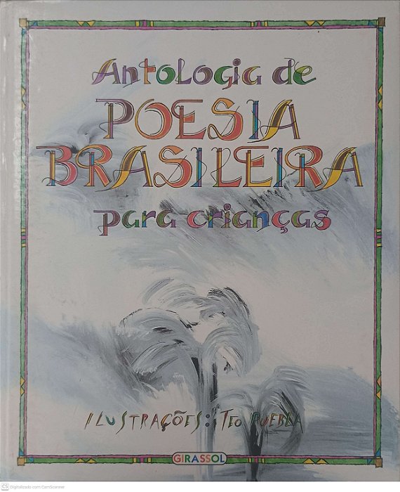 Livro Antologia de Poesia Brasileira para Crianças Autor Desconhecido (2007) [novo]