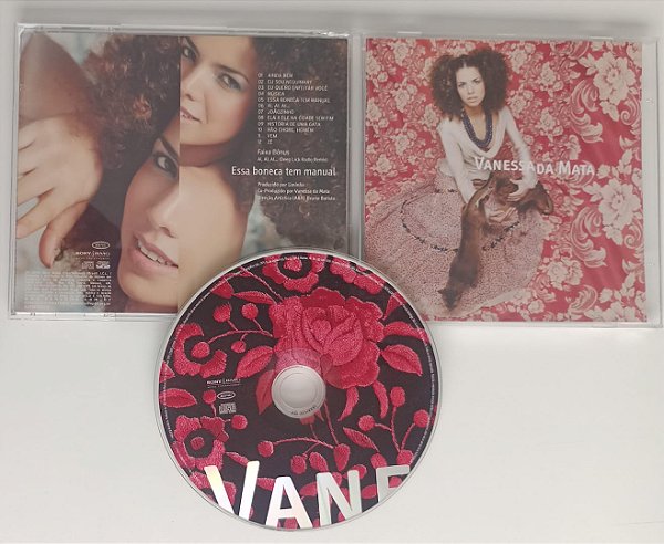 Cd Essa Boneca Tem Manual Interprete Vanessa da Mata (2004) [seminovo]