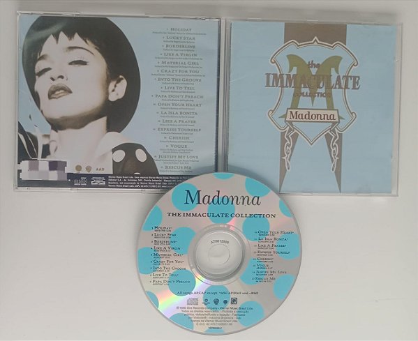 Cd The Immaculate Collection Interprete Madonna (1990) [usado]