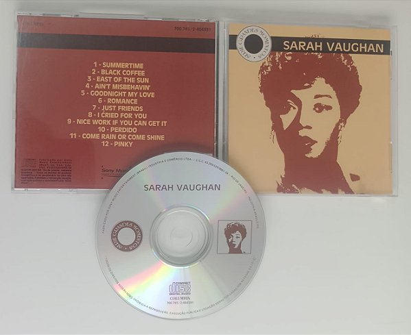 Cd Grandes Momentos Interprete Sarah Vaughan [usado]