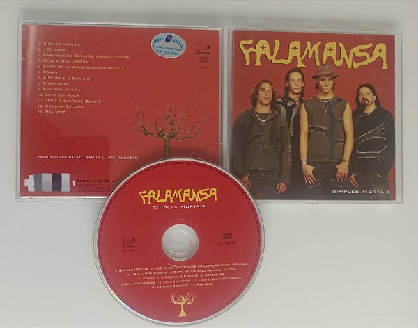 Cd Simples Mortais Interprete Falamansa (2003) [usado]