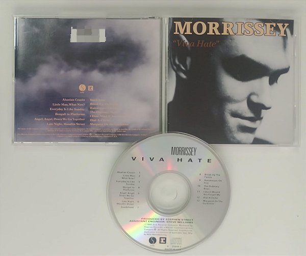 Cd Viva Hate (eua) Interprete Morrissey (1988) [seminovo]
